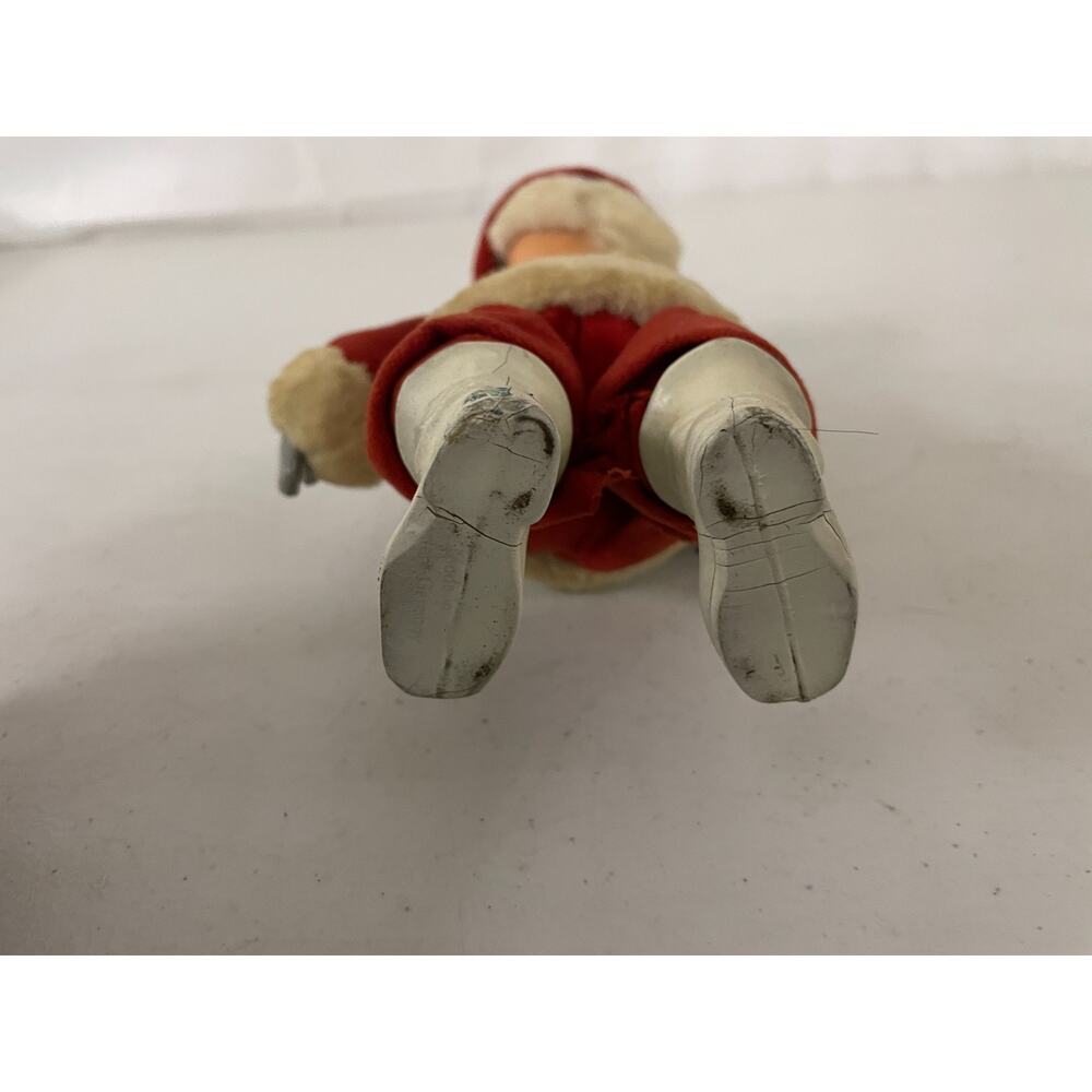 Vintage Santa Claus Doll Christmas Decoration Ornaments Free Standing - Picture 3 of 8